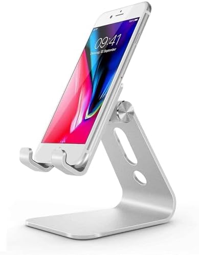 HT-50 Alüminyum Telefon Standı Tutucu Aşağı Yukarı Hareketli ile Uyumlu Galaxy