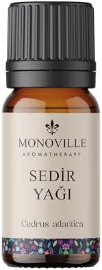 Sedir Uçucu Yağı 10 ml%100 Saf ve Doğal (Cedarwood Essential Oil)