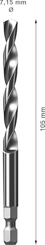 Professional 1x EXPERT Power Change Plus Pilot Delme Uçları (, Ø 7,15 mm, Şaft, biçimi Altıgen mm, Aksesuar Darbeli Matkap/Vidalama) - Görsel 2