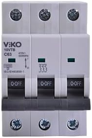 Alternative view of 10VTB-3C63 Otomatik Sigorta 10kA C Tipi 3 Kutup 63A