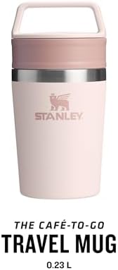 Cafe To-Go Travel Mug Termos Bardak, 0.23 Litre, Pembe Kuvars (Rose Quartz)
