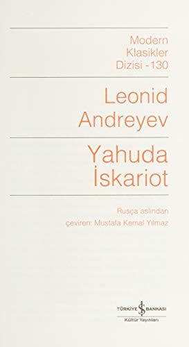 Alternative view of Yahuda İskariot: Modern Klasikler Serisi