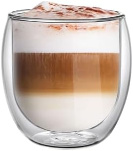 Vetro Borosilikat Çift Camlı Bardağı 400ML (2ad)