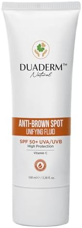 Duaderm Leke Karşıtı Vücut Güneş Kremi SPF50+, UVA/UVB Korumalı, Vitamin C İçerikli, 100 ml