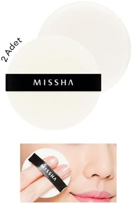 Alternative view of Missha Compressed Flocking Puff (Yuvarlak) 2Adet