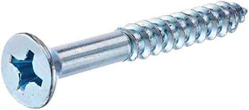 Alternative view of 40037 6-inç x 2-1/2-inç Düz Başlı Phillips Ahşap Vida, 100'lü Paket, Çinko
