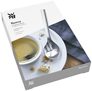 Nuova Çelik 6'lı Gümüş Espresso Kaşığı