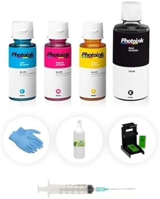Alternative view of Photo Ink Smart Tank 500 515 530 513 519 Plus Kartuş Dolum Seti 4 Renk