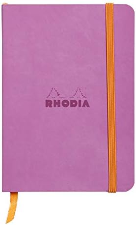 Rhodia 117311C Yumuşak Kapaklı Defter, Çizgili, Lilac, A6 - Görsel 3