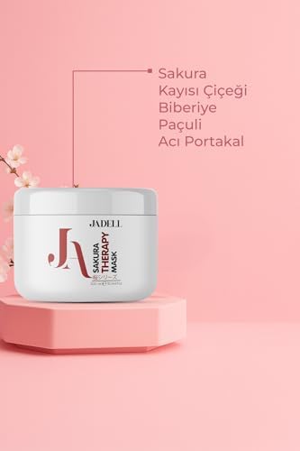 Jadell Sakura Therapy Boyalı ve Hasar Görmüş Saçlar İçin Yoğun Onarıcı Intensive Repair Saç Bakım Maskesi