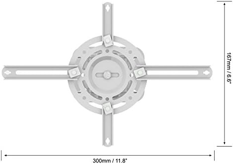 Alternative view of PRB-717-WHT evrensel tavan tutucu aksesuarı