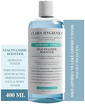 Niacinamide Booster Firming Face and Body Vegan Morning Toner 400ml Tonik