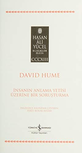 İnsanın Anlama Yetisi Üzerine Bir Soruşturma