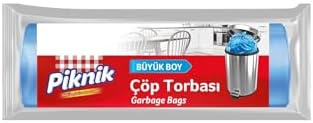 Çöp Torbası Ekonomik Büyük 65X80 cm 10 Adet 2084