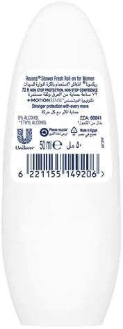Üstün Koruma Kadın Roll On Deodorant Shower Fresh 72 Saat Kesintisiz Koruma 50 ml