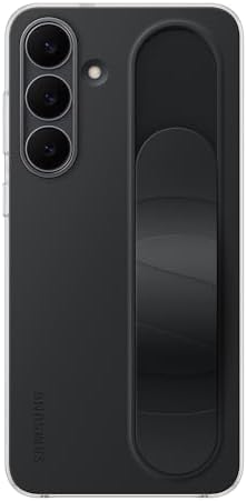 Galaxy S25 FE Standlı Kordınlu Silikon Kılıf, Siyah - Görsel 2