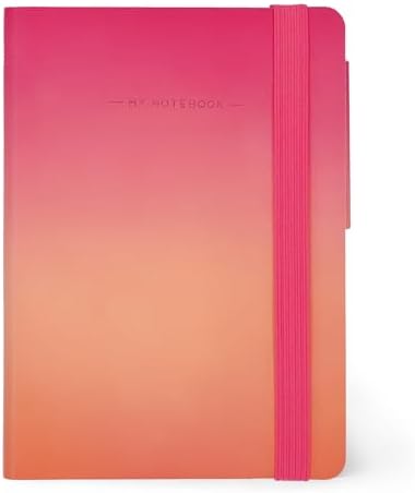 - Not Defteri Beyaz Sayfa, Küçük Boyut, My Notebook Fildişi Kağıdından 90 g/m², 192 Sayfa, Yumuşak Kapak, Lastik Bant, Boyut 9,5 x 13,5 cm, Golden Hour