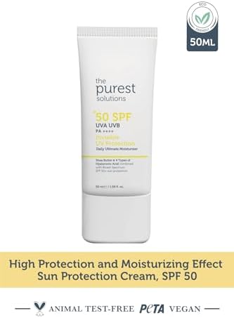 Alternative view of The Purest Solutions, Yüksek Koruma ve Nemlendirici Etkili Güneş Koruyucu Krem SPF 50, 50 ml