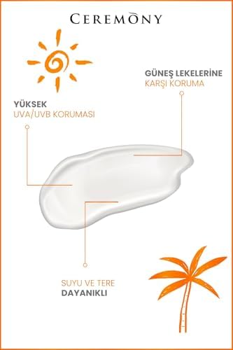 CEREMONY GÜNEŞ KREMİ 50+SPF YAĞLI CİLT.