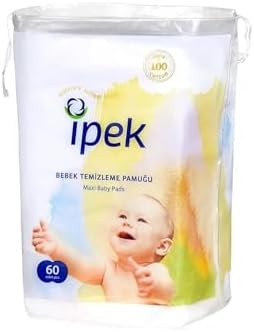 Alternative view of İpek Bebek Temizleme Pamuğu, Beyaz, 60 Adet