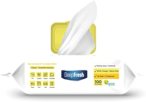 İz Bırakmaz Yüzey Temizlik Havlusu Limon 100 Yaprak