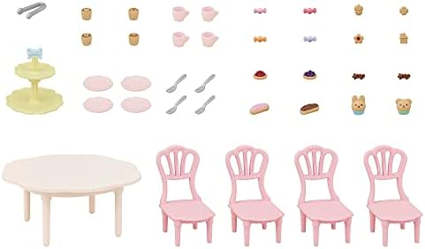 Sylvanian Families - 5742 Kahve ve Pasta Seti - Oyuncak Bebek Evi Mobilyası