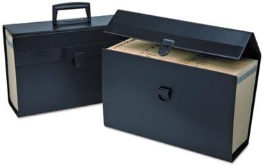 Alternative view of Portafile Expanding Organizer with 19 Pockets, Letter, Black