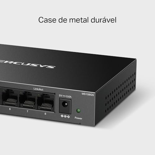 MS108GS, 8-Port Gigabit Desktop Switch - Görsel 2