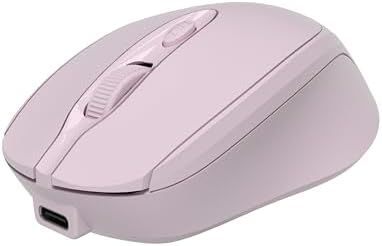 CBT16 Bluetooth + 2.4 Ghz Şarj Edilebilir Kablosuz Mouse - Pembe - Görsel 3