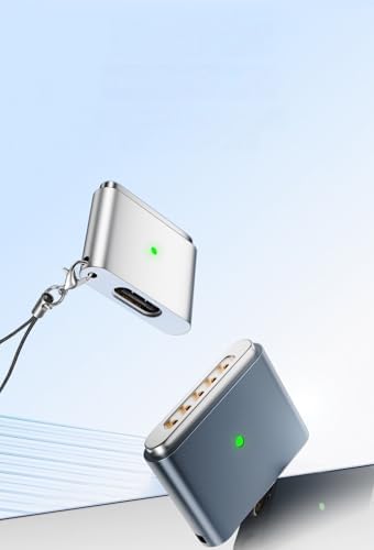Type-C to MagSafe 3 İle Uyumlu Dönüştürücü | 140W Hızlı Şarj Destekli | MacBook İle Uyumlu Çevirici Gri SF-3 - Görsel 3
