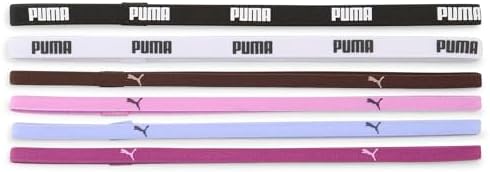 PUMA TR ESS Hairbands Kadın Saç Bandı, Lavender--Plum Wine, Tek Beden