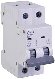 4VTB-2C50 Otomatik Sigorta 4,5kA C Tipi 2 Kutup 50A - Görsel 2