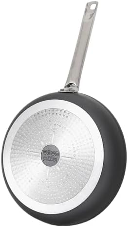 Titanium 24Cm Tava, Çelik Sap Metalik Gri