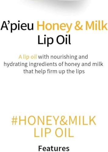 Alternative view of Süt ve Bal Özlü Nemlendirici Dudak Bakım Yağı APIEU & Lip Oil