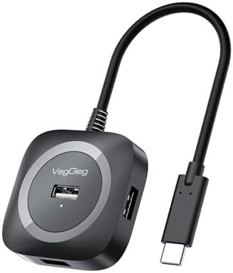 4 Portlu Type-C to USB 2.0 Çoklayıcı Hub - Görsel 2
