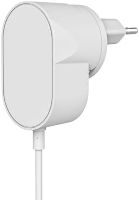 - AC Güç Adaptörü - SV-VDBAC-1A-V1 | Yale Akıllı Görüntülü Kapı Zili ile Uyumlu | Kesintisiz Güç Kaynağı | 8m kablo | Maça Konektör | İç Mekan Prizden Enerji Alır |