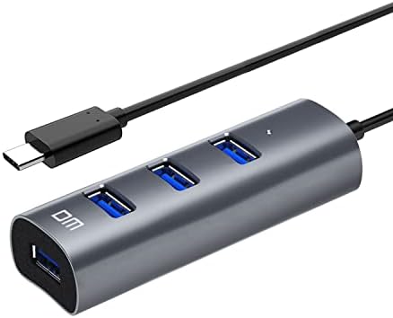 CHB010 Type-C to USB 3.0 4 Portlu Alüminyum Hub Çoklayıcı - Görsel 3