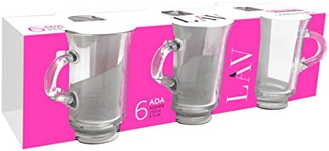 Alternative view of Ada 6'lı Kulplu Çay Bardağı