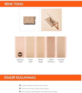 Alternative view of Kadife Dokuya Sahip, Doğal Görünümlü Kontür Contour (Salted Hot Choco)