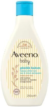 Baby Günlük Bakım Hassas Ciltler için Saç ve Vücut Şampuanı