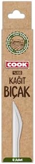 Alternative view of Kağıt Bıçak, 8 Adet, Tek Kullanımlık