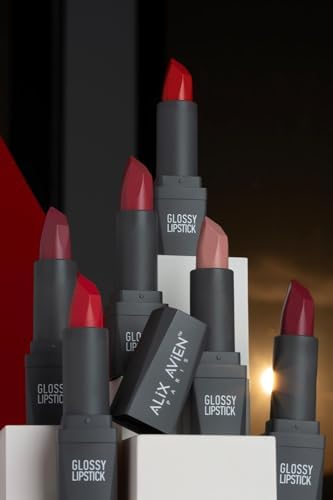 303 Nude Rose Parlak Ruj - Nemlendirici Etkili Pürüzsüz Dudak Görünümü - Glossy Lipstick
