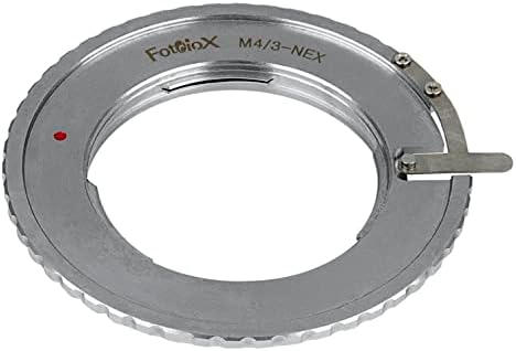 Alternative view of Lens Mount Adapter Compatible with Manual Focus Micro Four Thirds Mount Lenses on E-Mount Cameras