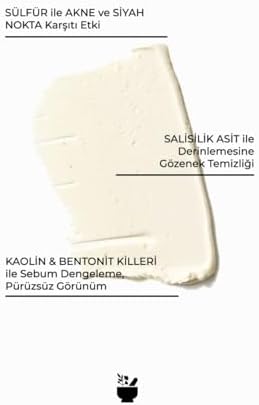 Alternative view of Cosmed Siyah Nokta Karşıtı Salisilik Asit ve Sülfür İçerikli Kil Maskesi - Salicylic Sulfur Mask - 10 ml