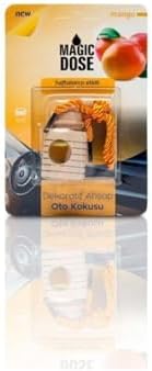 Autokit Magic Dose Dekoratif Kokulu Ahşap Ayna Süsü Mango