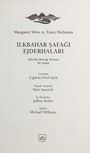Alternative view of İlkbahar Şafağı Ejderhaları Ejderha Mızrağı Destanı 3. Kitap