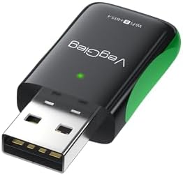 Alternative view of 1100 Mbps Dual Band Wi-Fi 6 Alıcı ve Bluetooth 5.4 Adaptör Mini USB Dongle