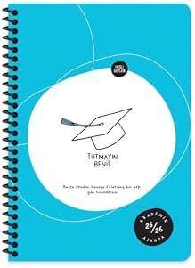 Alternative view of A5 Spiralli Akademik Ajanda - Tutmayın Beni