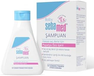 Baby PH 5.5 Göz Yakmayan Formül Nemlendirici Etkili Papatya Özütlü Bebek Şampuanı 250 ML