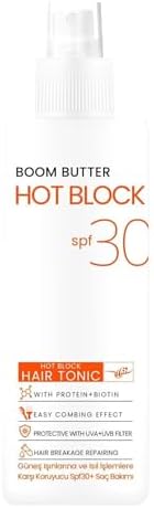Alternative view of BOOM BUTTER Isıl İşlem ve Güneş Koruyucu Hot Block SPF 30+ Saç Toniği 150ML